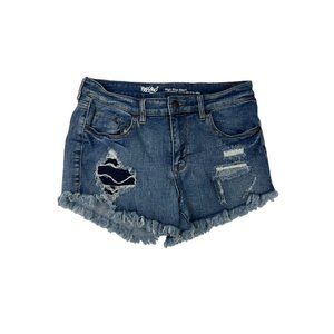 Mossimo Womens Shorts size 10 High Rise Denim